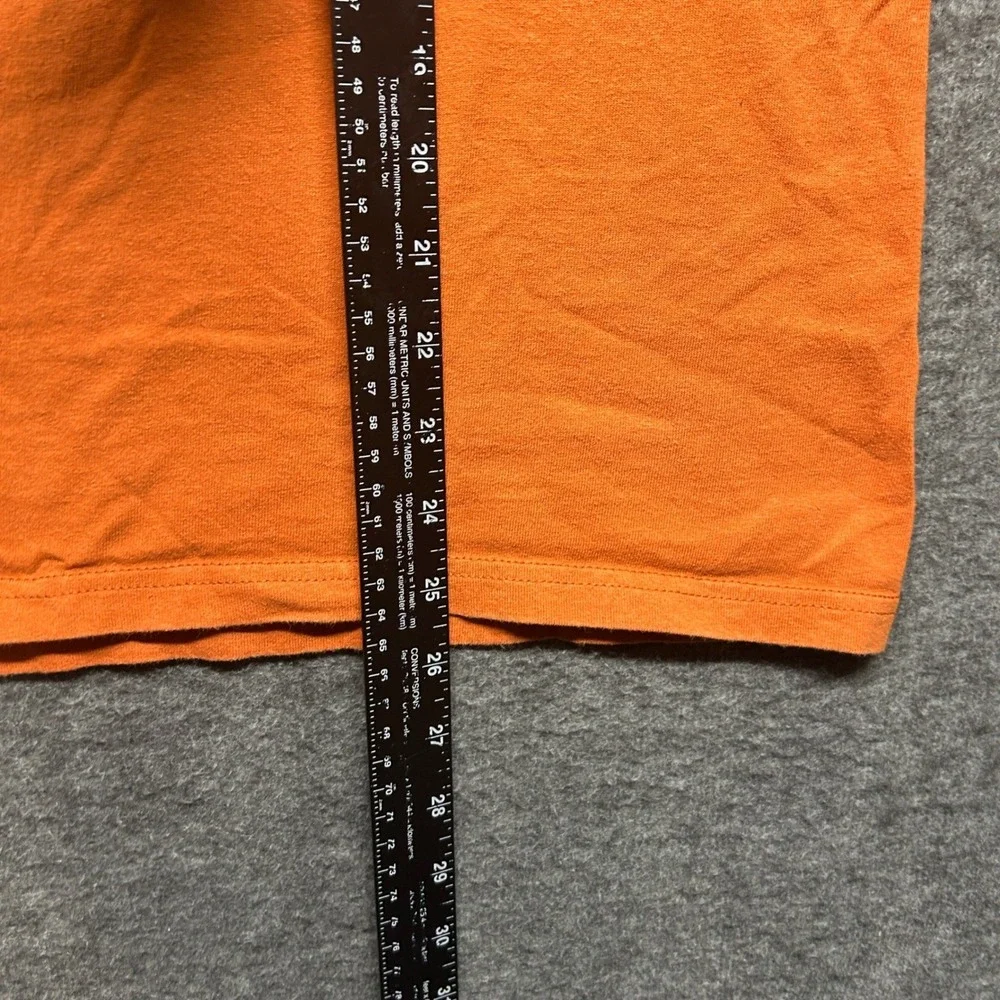 Texas Longhorns Russell Athletic Orange T Shirt‎ Mens Medium Established 1883